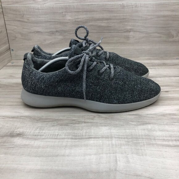Allbirds Sneakers Mens 13 Gray Merino Wool Runners Lace Up Shoes main image 5